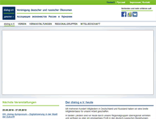 Tablet Screenshot of dialog-ev.org